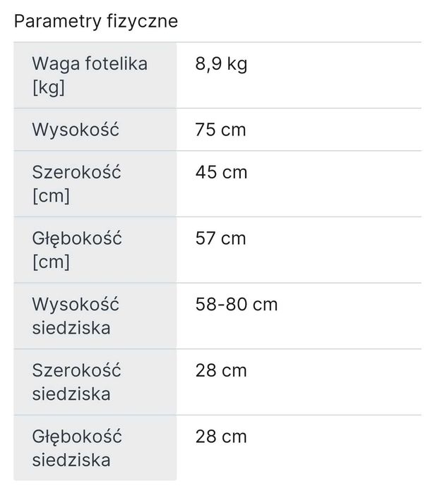 Fotelik samochodowy Maxi Cosi Tobi 9-18
