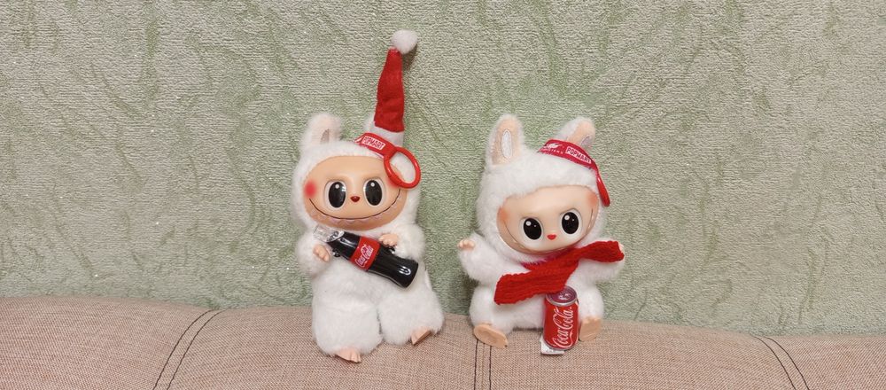 Лабубу Кока Кола Coca Cola мягкие игрушки