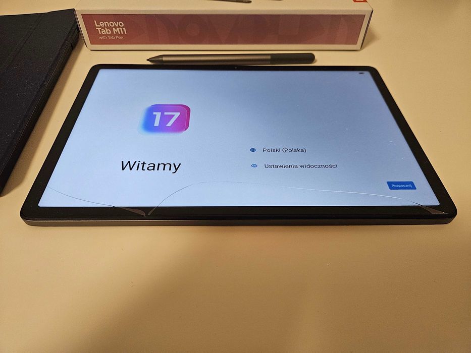 Lenovo Tab M11 TB330FU - uszkodzony ekran