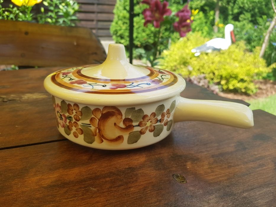 Rondelek Fajans Włocławek Vintage PRL