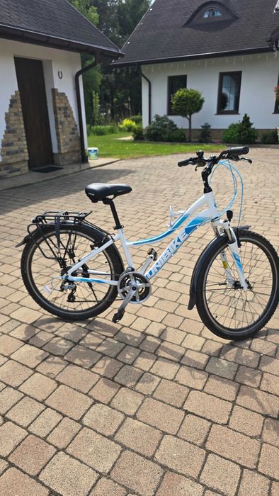 Rower UNIBIKE biało-niebieski