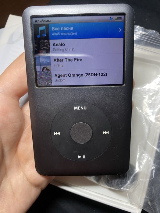 iPod Classic 160GB (7-го покоління) з коробкою