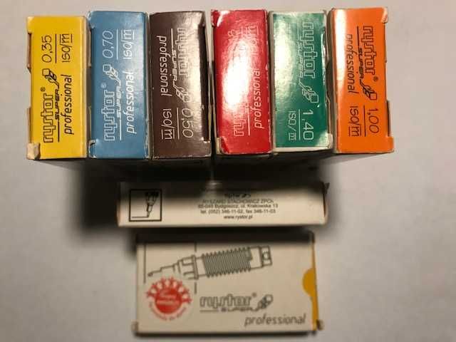 Wkłady wymienne Rystor rapidograf 0,18 do 1,4 mm