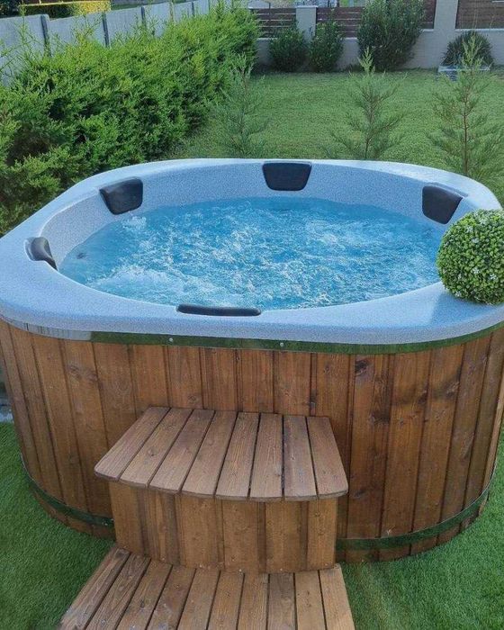 ЧАН з гідромасажем. Купіль на дровах. Джакузі від виробника.