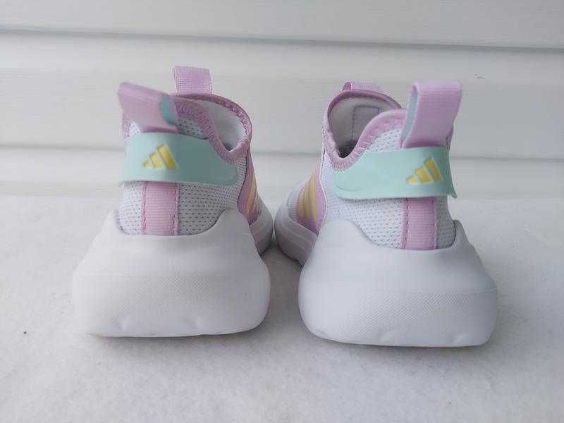 Дитячі текстильні кросівки adidas tensaur comfort ac c без шнурівки