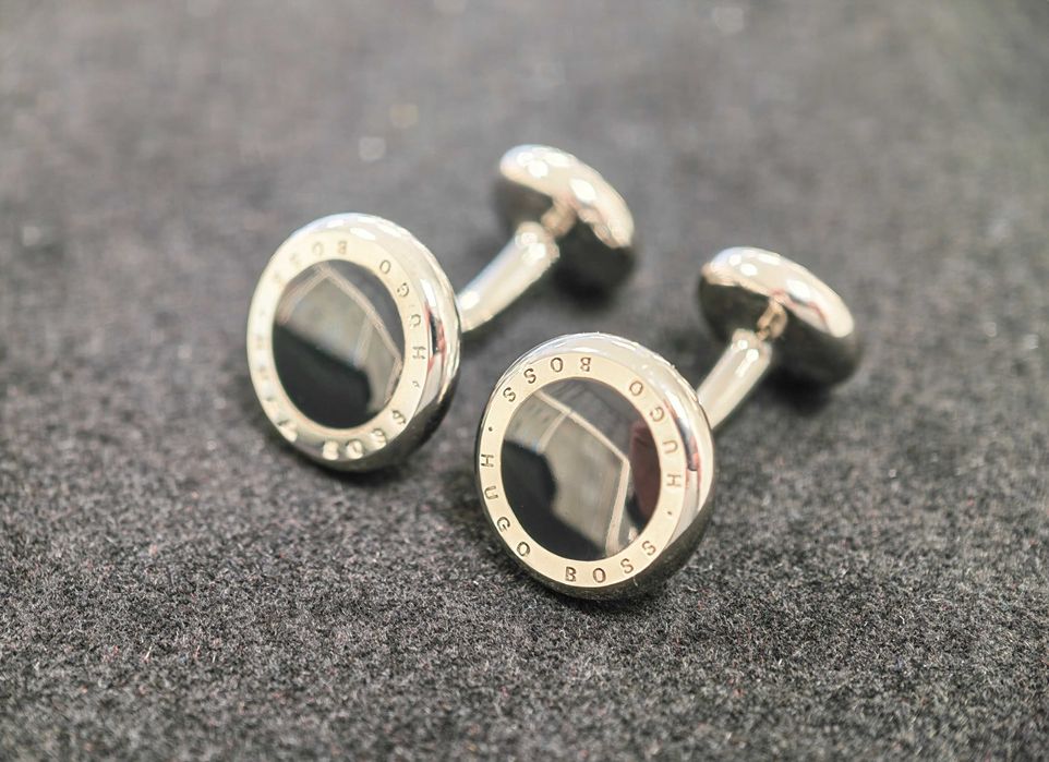 Spinki do mankietów Hugo Boss Nieużywane kolekcja 2014 - 2016