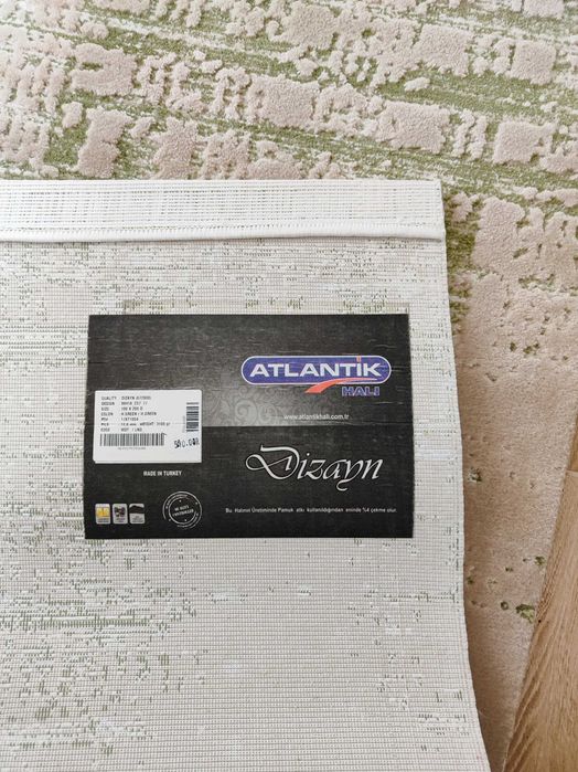 Jasno Zielony Chodnik Dizayn 100 x 200 cm