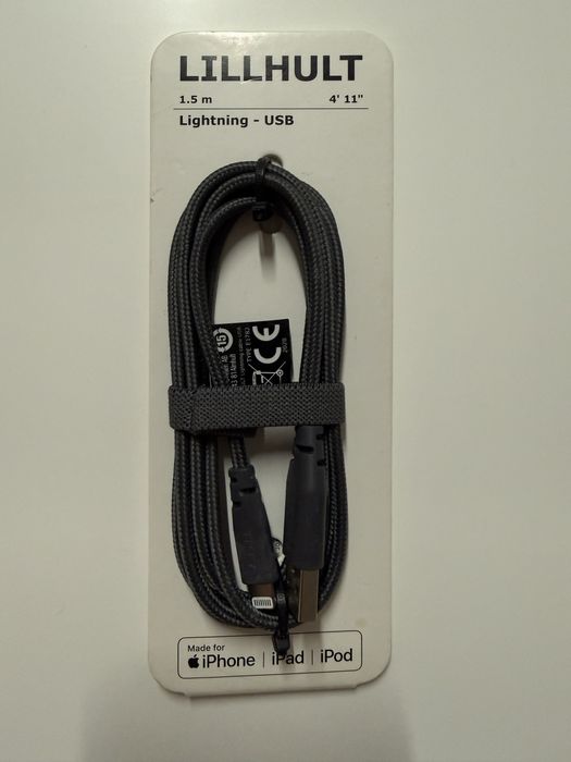 Ikea Lillhult kabel usb lightning apple