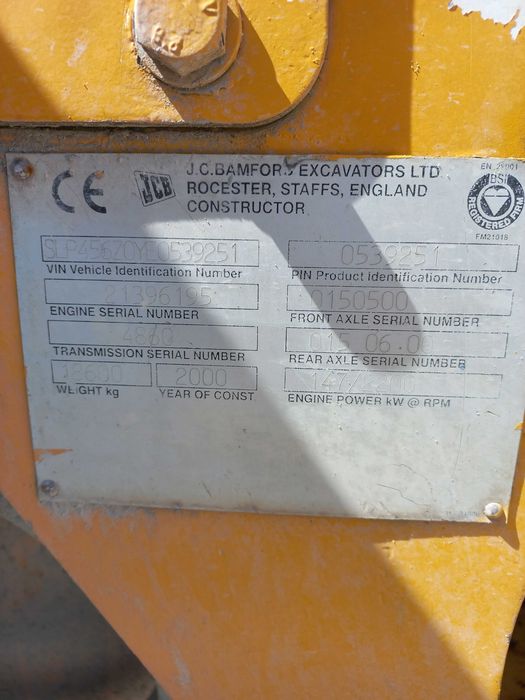 Ładowarka kołowa JCB