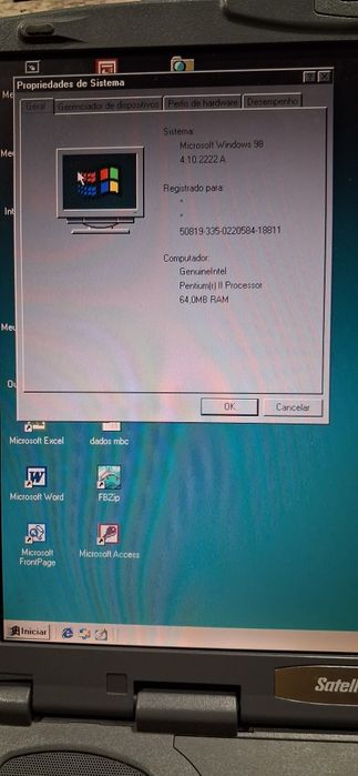 Vendo portátil Toshiba 4060XCDT 4,3