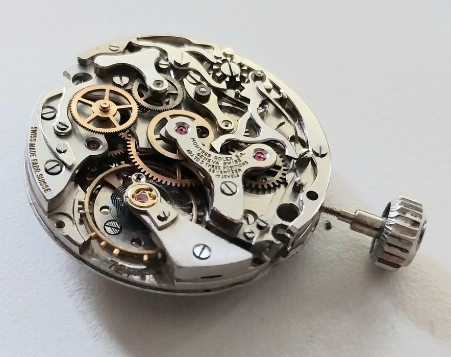 Rolex 727 movimento Relógio Cronógrafo Valjoux Alcabideche •