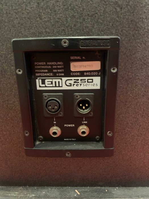 LEM G250 Columns / DRA Column64286585424641120