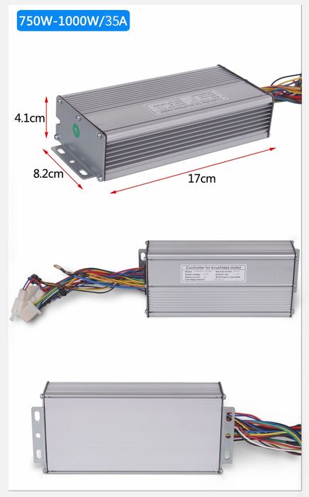 Синусний контролер KT KUNTENG з LCD 3 дисплеєм 36-48в 350w 500w 1000w