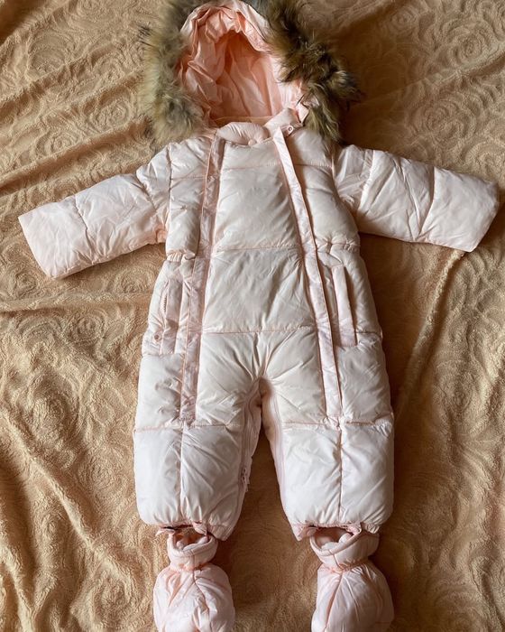 Зимовий  комбінезон дитячий для дівчинки