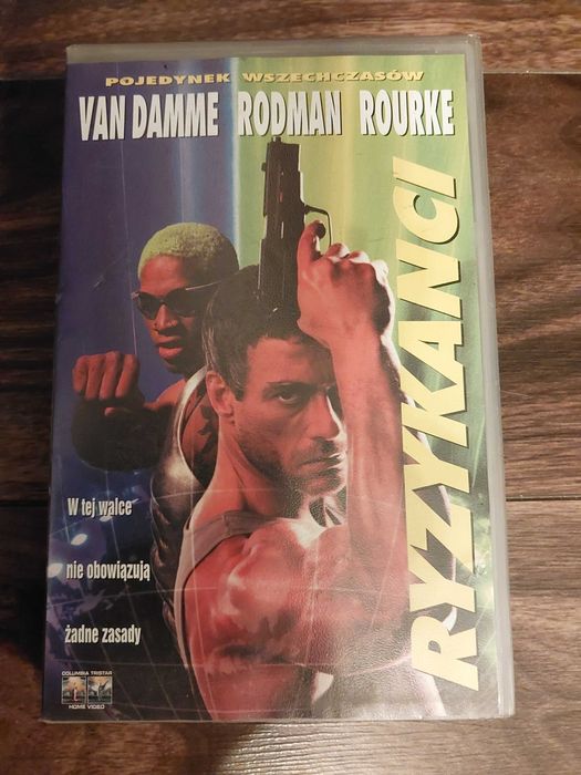 Ryzykanci, kaseta vhs