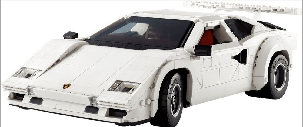 Lego Lamborghini Countach 5000 Quattrovalvole