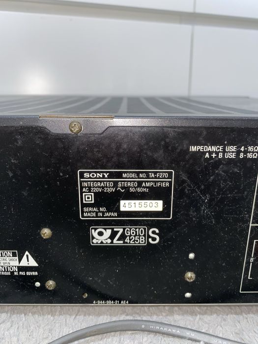 Wzmacniacz Sony TA-F270