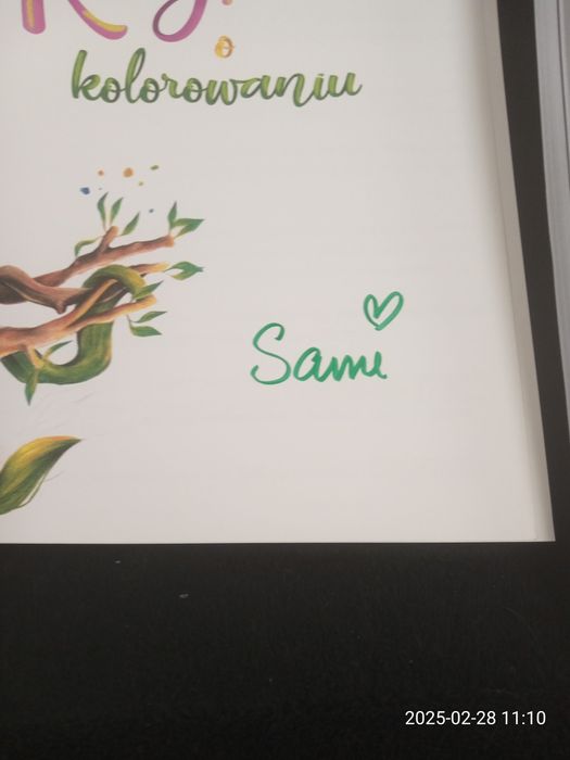 Podręcznik + ćwiczenia do nauki kolorowania kredkami Sami AntlerArt