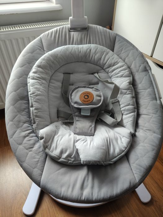 Lionelo Bella Set 2w1 Grey Concrete – leżaczek i bujaczek