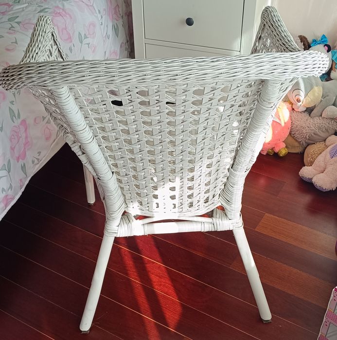 Cadeira palha como nova