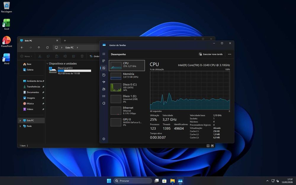 Computador Completo Intel + NVIDIA