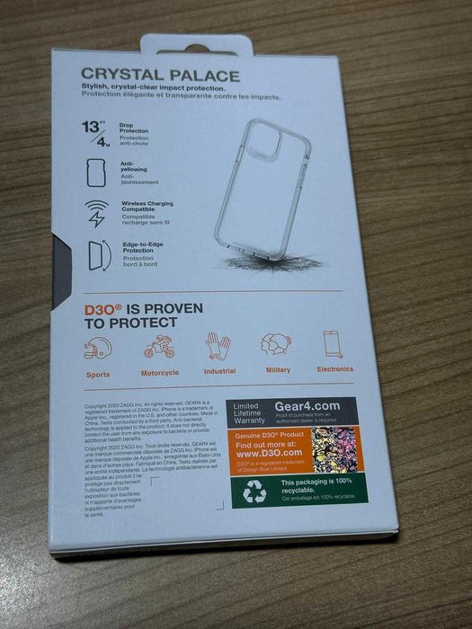 GEAR4 Crystal Palace Fred etui kompatybilne z iPhone 12 Pro Max 6,7