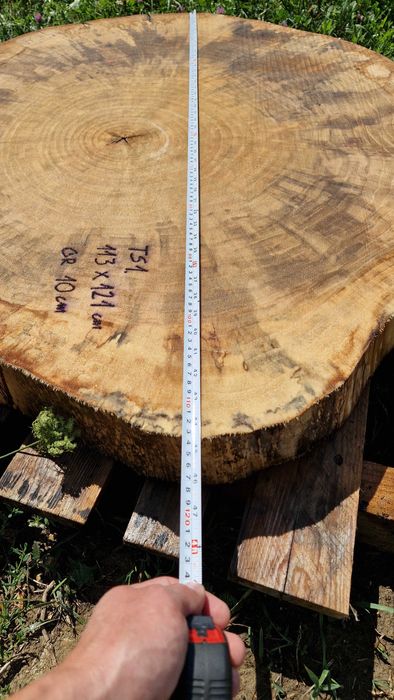 Topola plastry krążki live edge żywica PIĘKNE USŁOJENIE