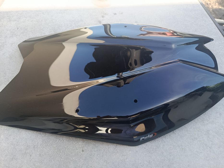 Vidro Puig preto para scooter kimco ak 550