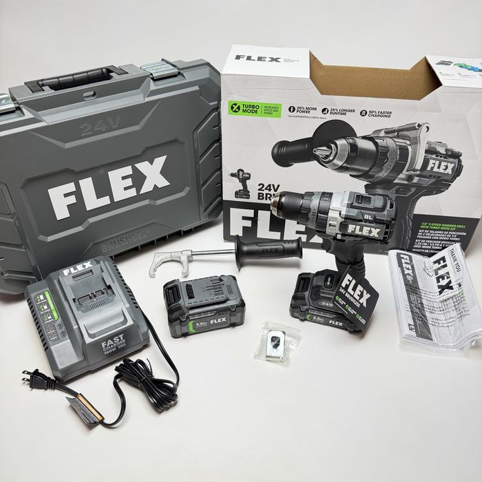 FLEX Безщіточний Шуруповерт FX1271T 24V з США