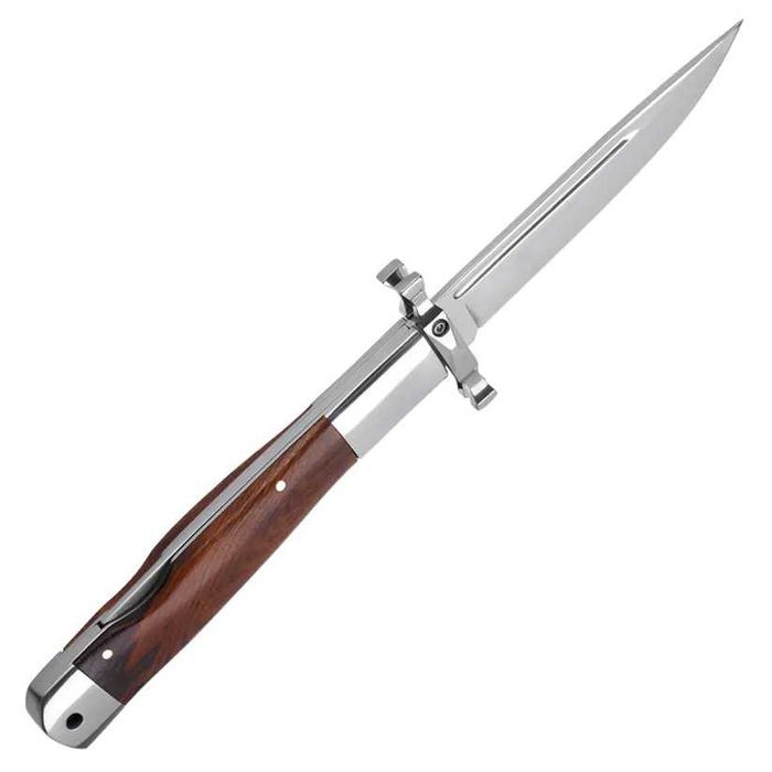 Nóż Taktyczny Składany Stal/Drewno Myśliwski Survival 23cm (2916)