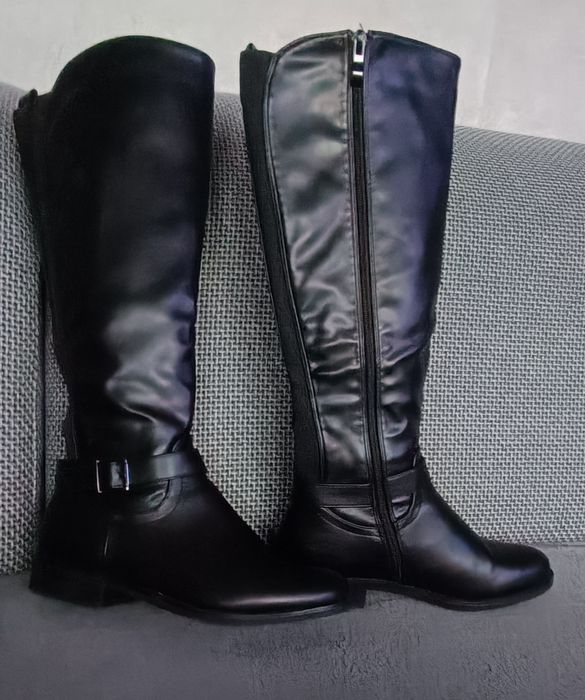 Damskie kozaki ocieplane