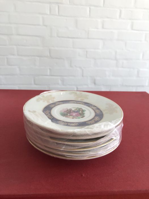 Porcelana serwis kawowy retro serwis
