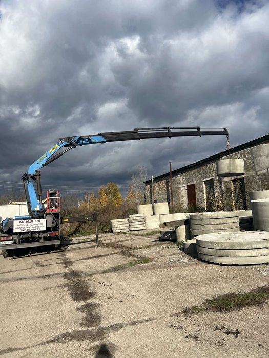 Кран-маніпулятор Івеко