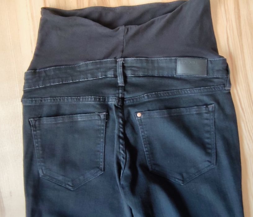 Spodnie ciążowe &Demin rozmiar 40 czarne