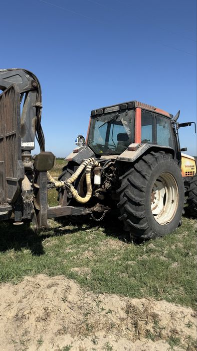 Valtra 8150s com reboque florestal costa