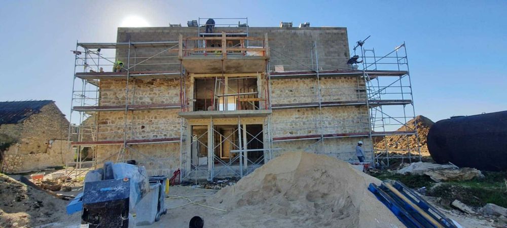 andaime para aluguer com montagem e desmontagem