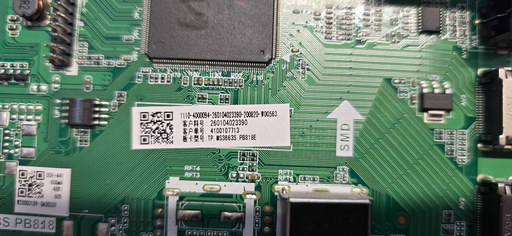 MAINBOARD + COMANDO TV MARCA   OK   LM3200 32"64729694904321122