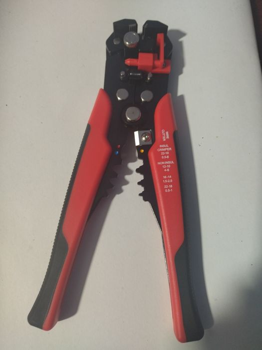 Кліщі обжимні (кримпер) / Знімач ізоляції (стриппер)