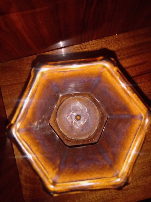 Wazon ceramiczny z okresu PRL