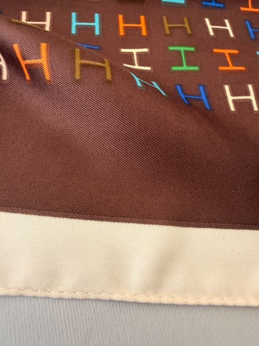 Ніжна хустка в стилі Hermès 90x90 см