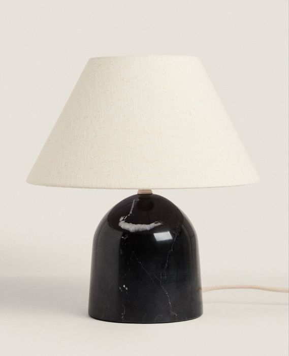 Candeeiro De Mesa Mármore Zara Home NOVO