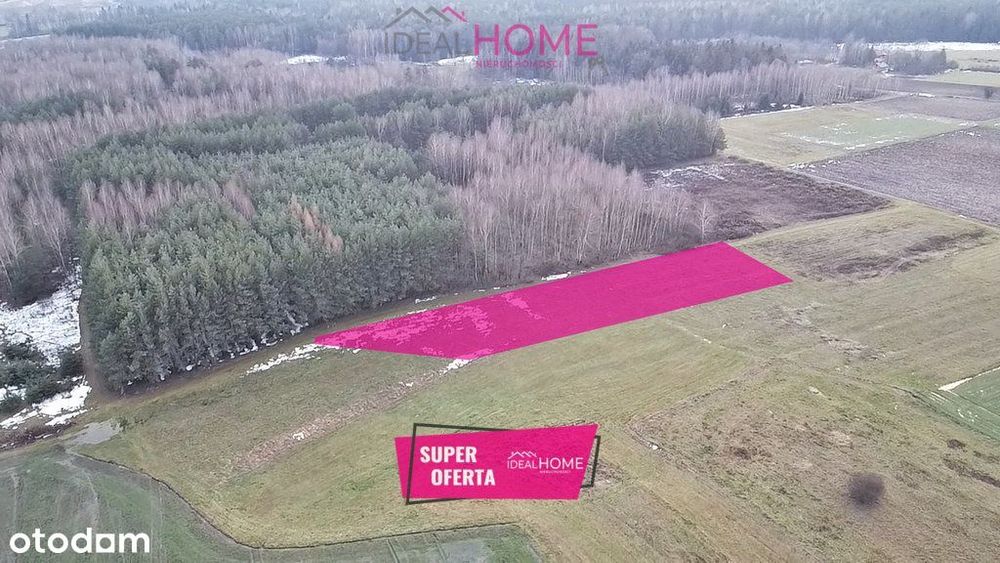 Działka rolna na sprzedaż - Kamień 17 ar