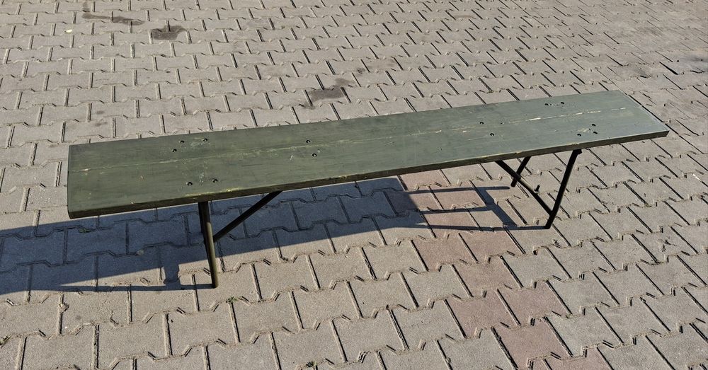 Ławka składana ogrodowa wojskowa 203cm