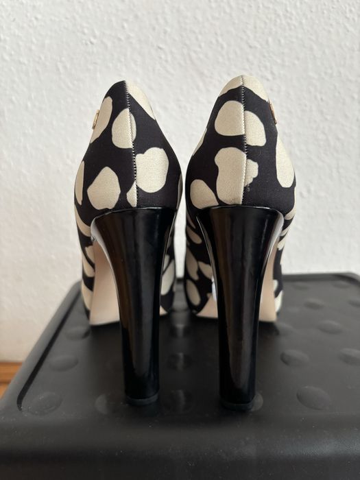ZJAWISKOWE Szpilki na platformie peep toe NOWE Yamamay 39