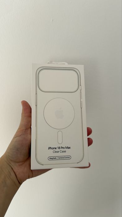 Capas Clear iphone 18 Pro Max/ 18 Pro
