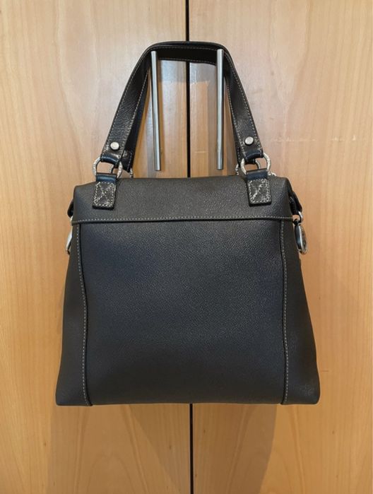 Bolsa Cavalinho Preta e Cobra