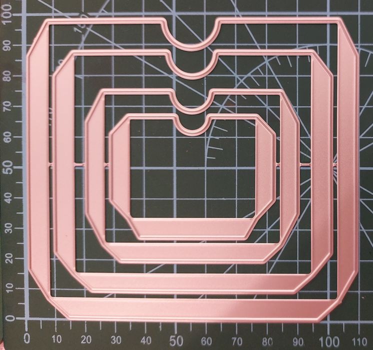 395. Wykrojniki kieszonki scrapbooking