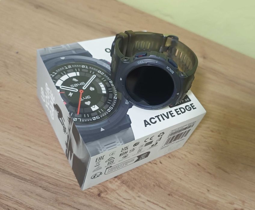 Smartwatch Zegarek Sportowy AMAZFIT Active Edge Zepp Midnight Pulse