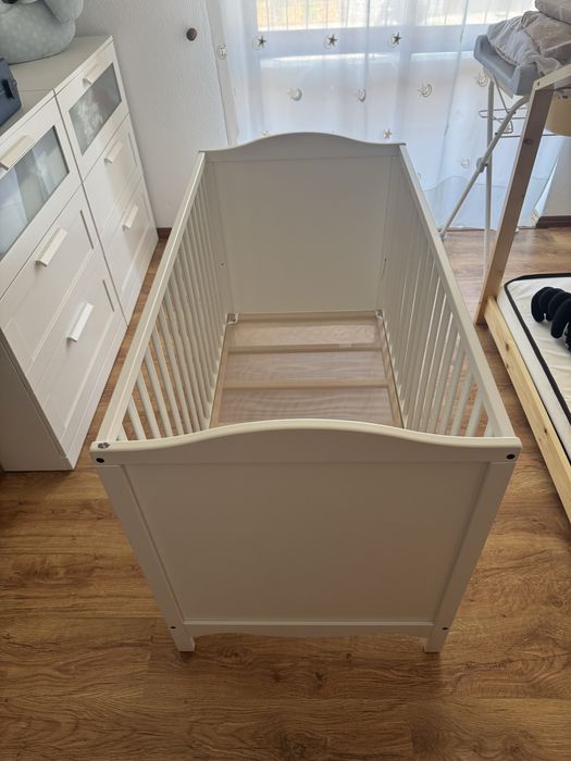 Berço SMAGORA + Colchao IKEA