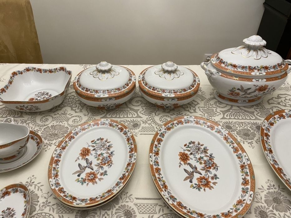 Serviço Completo Jantar Magnólia - Vista Alegre ( Anos 70/80 )